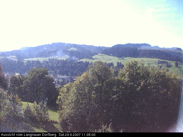 Webcam-Bild: Aussicht vom Dorfberg in Langnau 20070929-110500