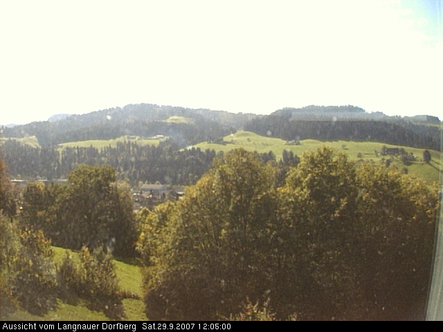 Webcam-Bild: Aussicht vom Dorfberg in Langnau 20070929-120500