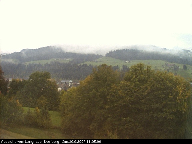Webcam-Bild: Aussicht vom Dorfberg in Langnau 20070930-110500