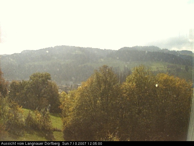 Webcam-Bild: Aussicht vom Dorfberg in Langnau 20071007-120500