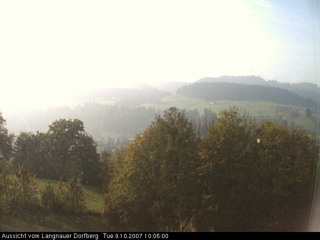 Webcam-Bild: Aussicht vom Dorfberg in Langnau 20071009-100500