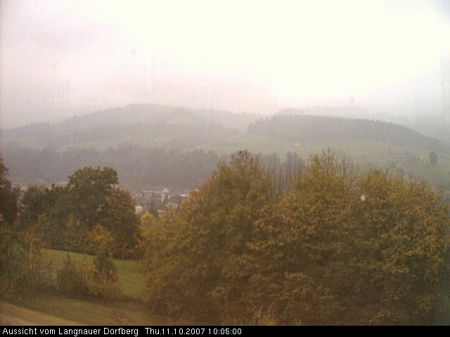 Webcam-Bild: Aussicht vom Dorfberg in Langnau 20071011-100500