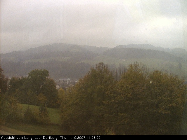 Webcam-Bild: Aussicht vom Dorfberg in Langnau 20071011-110500