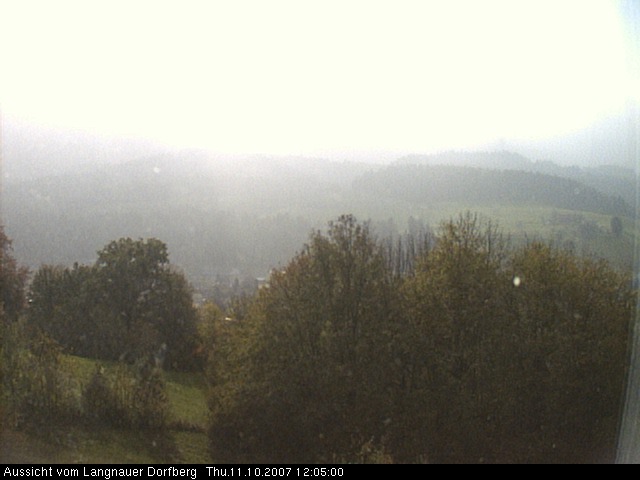 Webcam-Bild: Aussicht vom Dorfberg in Langnau 20071011-120500