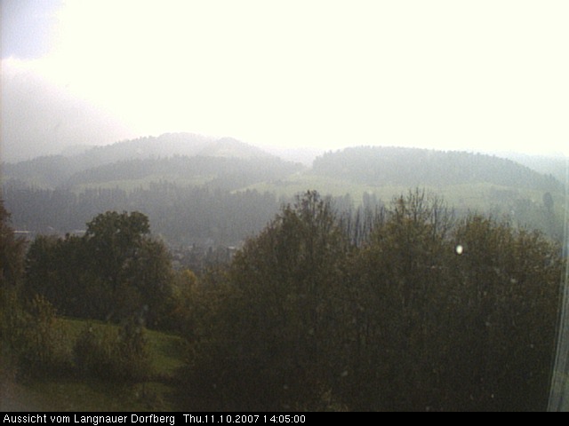 Webcam-Bild: Aussicht vom Dorfberg in Langnau 20071011-140500