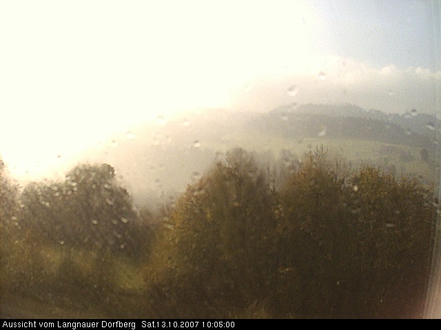 Webcam-Bild: Aussicht vom Dorfberg in Langnau 20071013-100500
