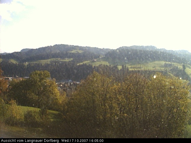 Webcam-Bild: Aussicht vom Dorfberg in Langnau 20071017-160500