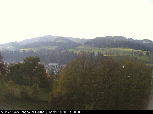 Webcam-Bild: Aussicht vom Dorfberg in Langnau 20071020-100500