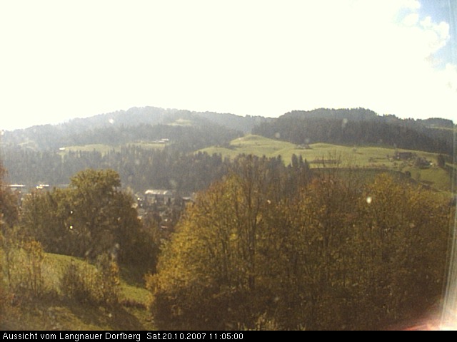 Webcam-Bild: Aussicht vom Dorfberg in Langnau 20071020-110500