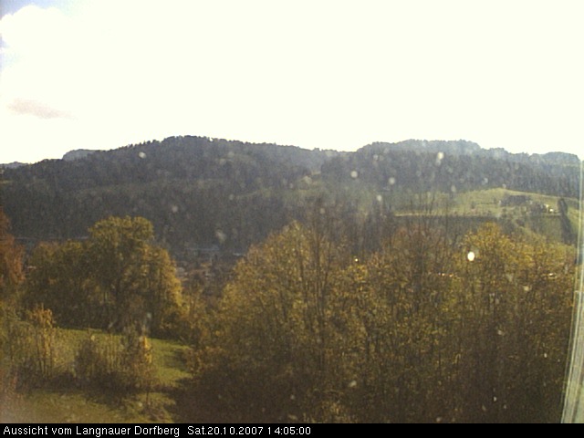 Webcam-Bild: Aussicht vom Dorfberg in Langnau 20071020-140500