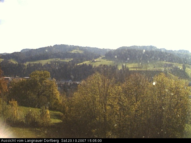 Webcam-Bild: Aussicht vom Dorfberg in Langnau 20071020-150500