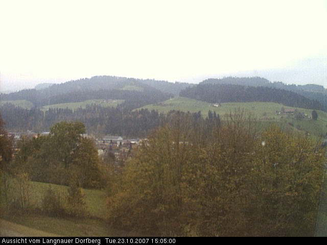 Webcam-Bild: Aussicht vom Dorfberg in Langnau 20071023-150500