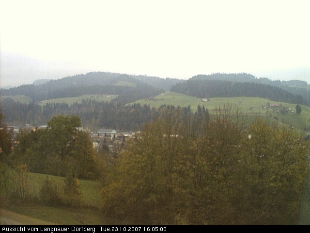 Webcam-Bild: Aussicht vom Dorfberg in Langnau 20071023-160500