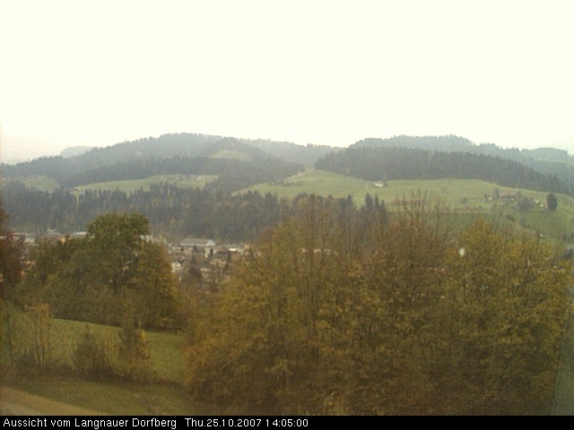 Webcam-Bild: Aussicht vom Dorfberg in Langnau 20071025-140500