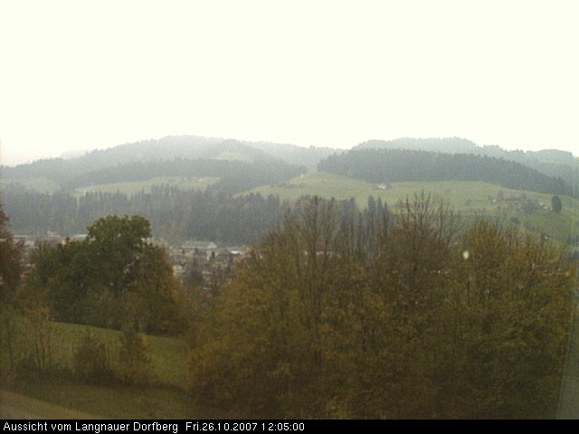 Webcam-Bild: Aussicht vom Dorfberg in Langnau 20071026-120500