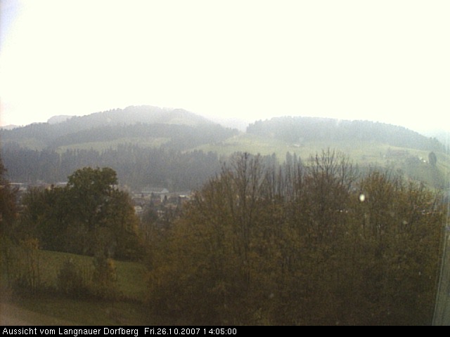 Webcam-Bild: Aussicht vom Dorfberg in Langnau 20071026-140500