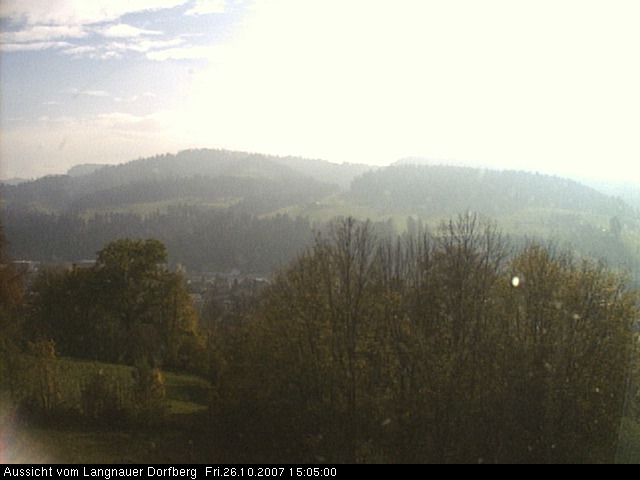 Webcam-Bild: Aussicht vom Dorfberg in Langnau 20071026-150500