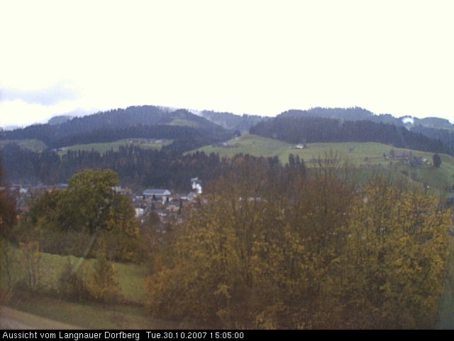 Webcam-Bild: Aussicht vom Dorfberg in Langnau 20071030-150500