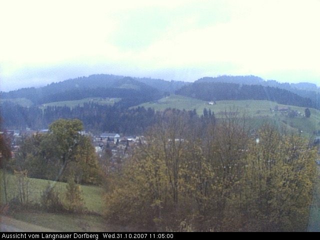 Webcam-Bild: Aussicht vom Dorfberg in Langnau 20071031-110500