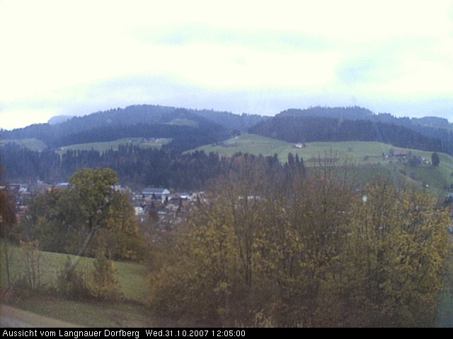 Webcam-Bild: Aussicht vom Dorfberg in Langnau 20071031-120500