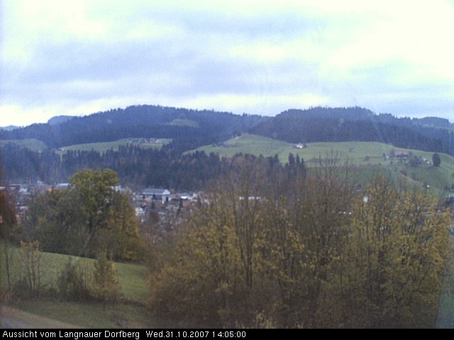 Webcam-Bild: Aussicht vom Dorfberg in Langnau 20071031-140500