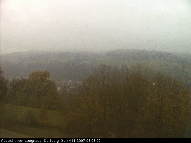 Webcam-Bild: Aussicht vom Dorfberg in Langnau 20071104-080500