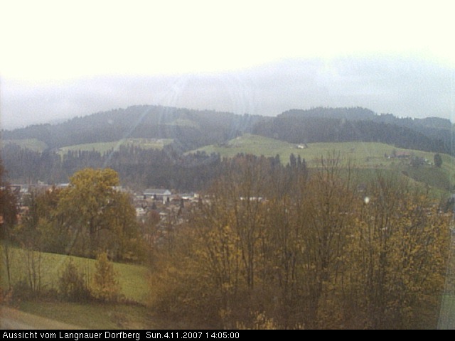Webcam-Bild: Aussicht vom Dorfberg in Langnau 20071104-140500