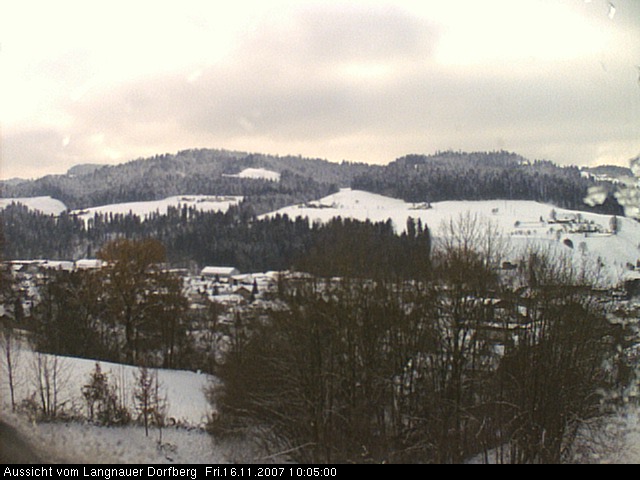 Webcam-Bild: Aussicht vom Dorfberg in Langnau 20071116-100500