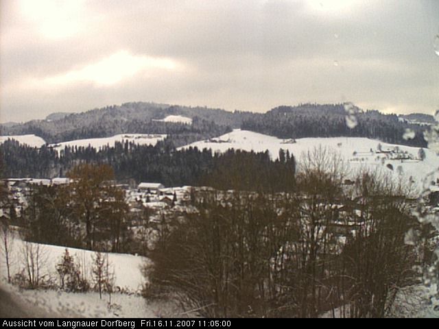 Webcam-Bild: Aussicht vom Dorfberg in Langnau 20071116-110500