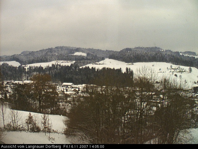 Webcam-Bild: Aussicht vom Dorfberg in Langnau 20071116-140500