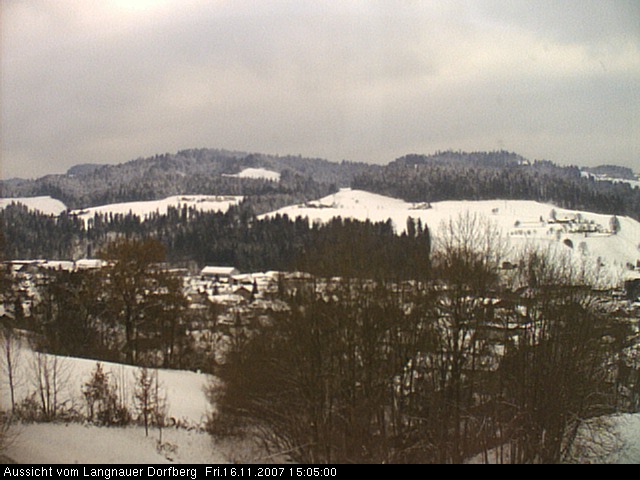 Webcam-Bild: Aussicht vom Dorfberg in Langnau 20071116-150500