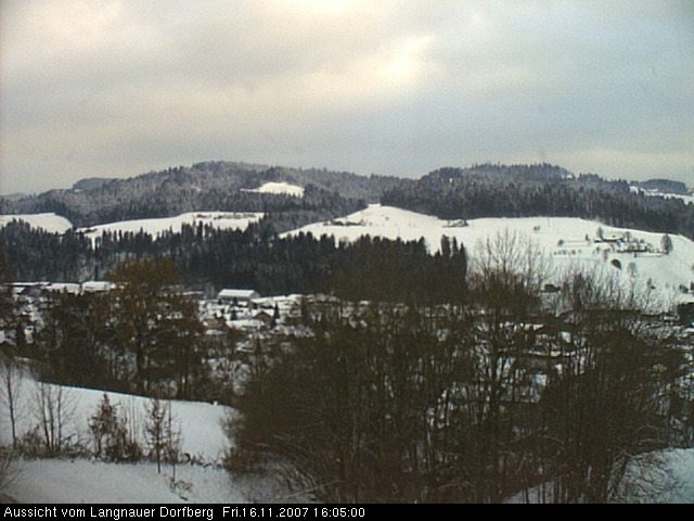 Webcam-Bild: Aussicht vom Dorfberg in Langnau 20071116-160500