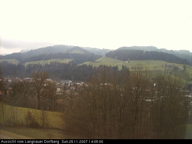Webcam-Bild: Aussicht vom Dorfberg in Langnau 20071125-140500