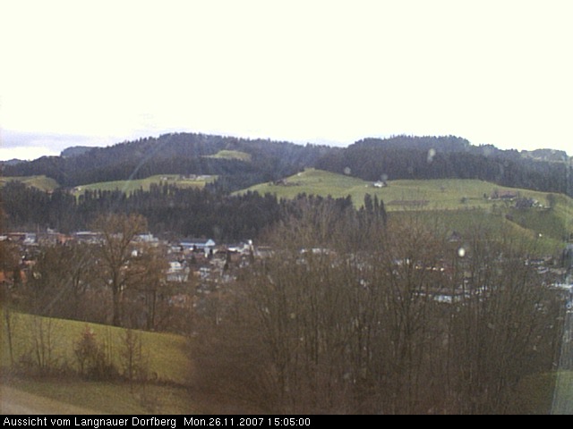 Webcam-Bild: Aussicht vom Dorfberg in Langnau 20071126-150500