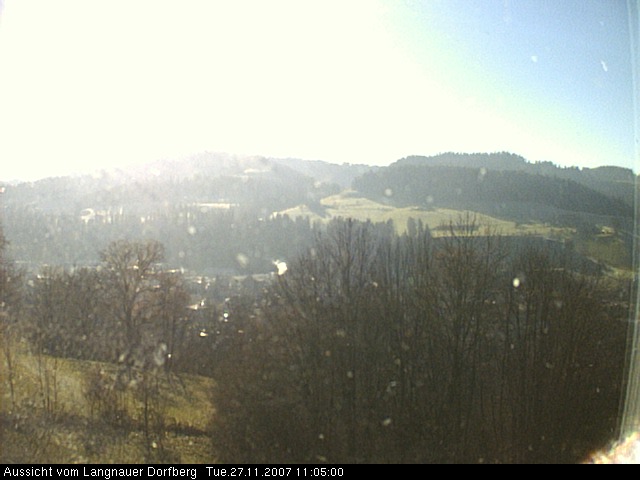Webcam-Bild: Aussicht vom Dorfberg in Langnau 20071127-110500