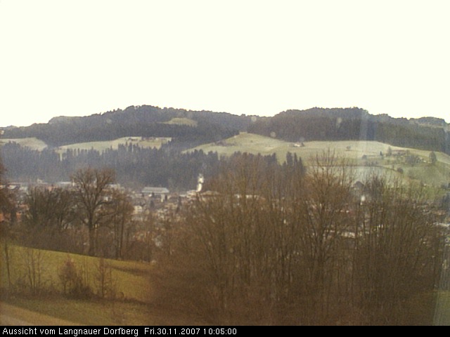 Webcam-Bild: Aussicht vom Dorfberg in Langnau 20071130-100500