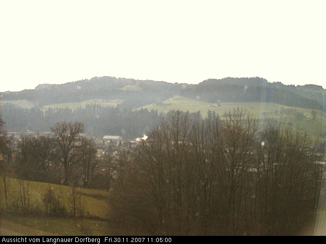 Webcam-Bild: Aussicht vom Dorfberg in Langnau 20071130-110500