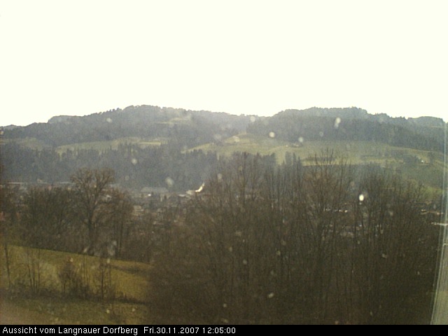 Webcam-Bild: Aussicht vom Dorfberg in Langnau 20071130-120500