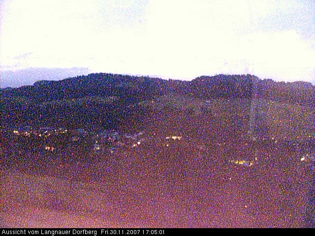 Webcam-Bild: Aussicht vom Dorfberg in Langnau 20071130-170500