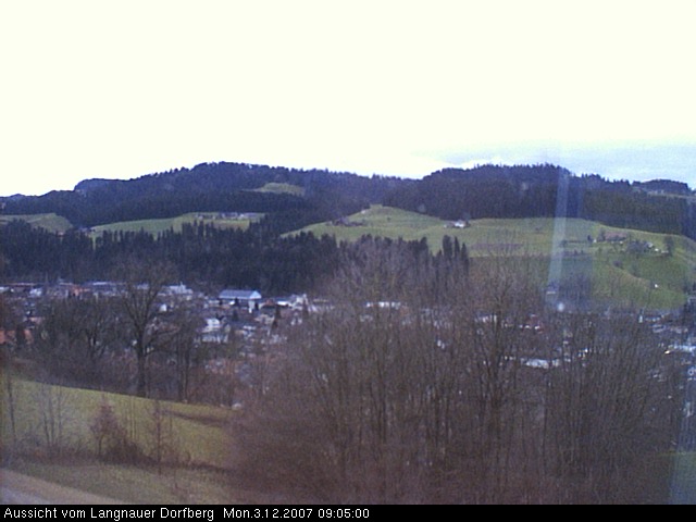 Webcam-Bild: Aussicht vom Dorfberg in Langnau 20071203-090500