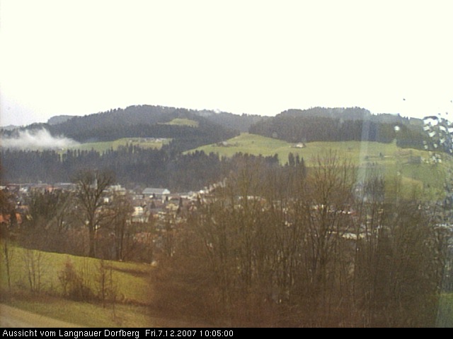 Webcam-Bild: Aussicht vom Dorfberg in Langnau 20071207-100500
