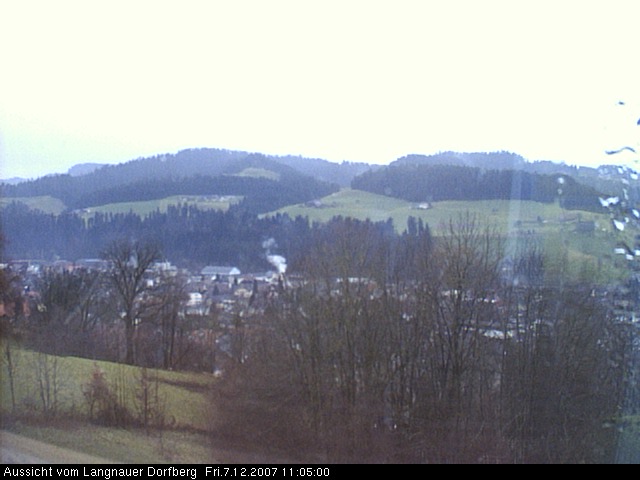 Webcam-Bild: Aussicht vom Dorfberg in Langnau 20071207-110500
