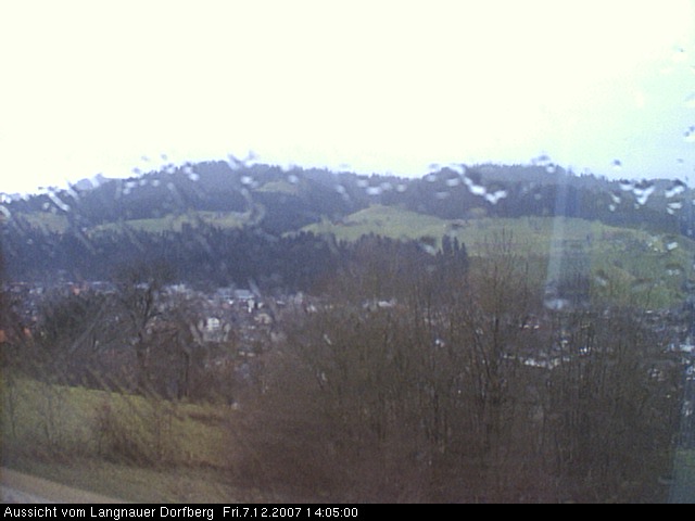 Webcam-Bild: Aussicht vom Dorfberg in Langnau 20071207-140500