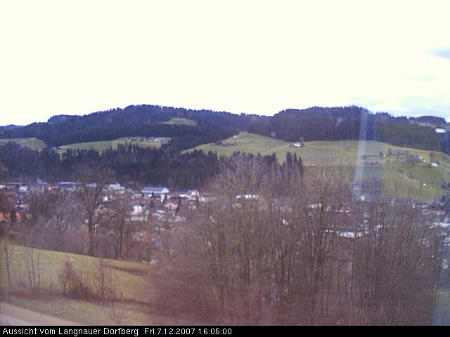 Webcam-Bild: Aussicht vom Dorfberg in Langnau 20071207-160500