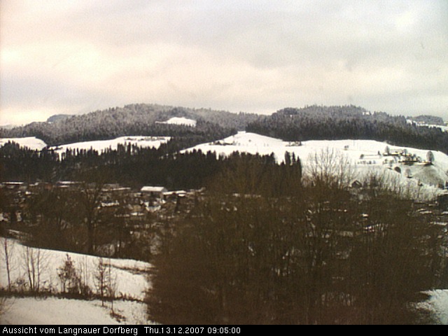 Webcam-Bild: Aussicht vom Dorfberg in Langnau 20071213-090500