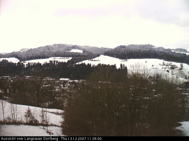 Webcam-Bild: Aussicht vom Dorfberg in Langnau 20071213-110500