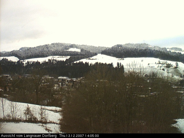 Webcam-Bild: Aussicht vom Dorfberg in Langnau 20071213-140500