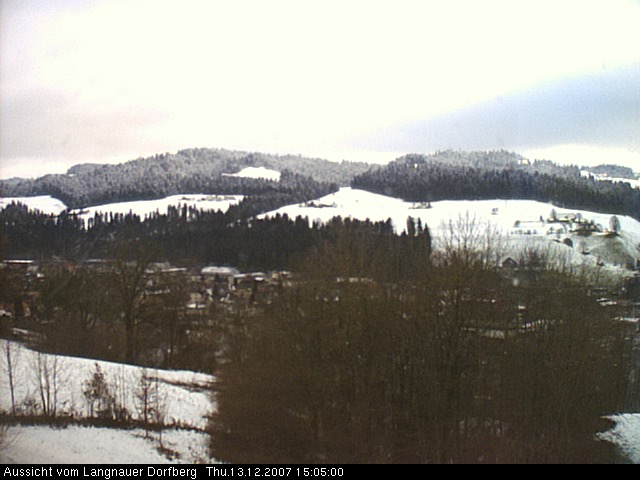 Webcam-Bild: Aussicht vom Dorfberg in Langnau 20071213-150500