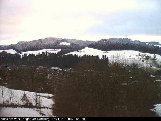 Webcam-Bild: Aussicht vom Dorfberg in Langnau 20071213-160500