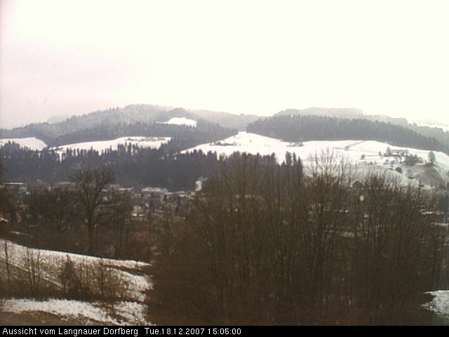Webcam-Bild: Aussicht vom Dorfberg in Langnau 20071218-150500